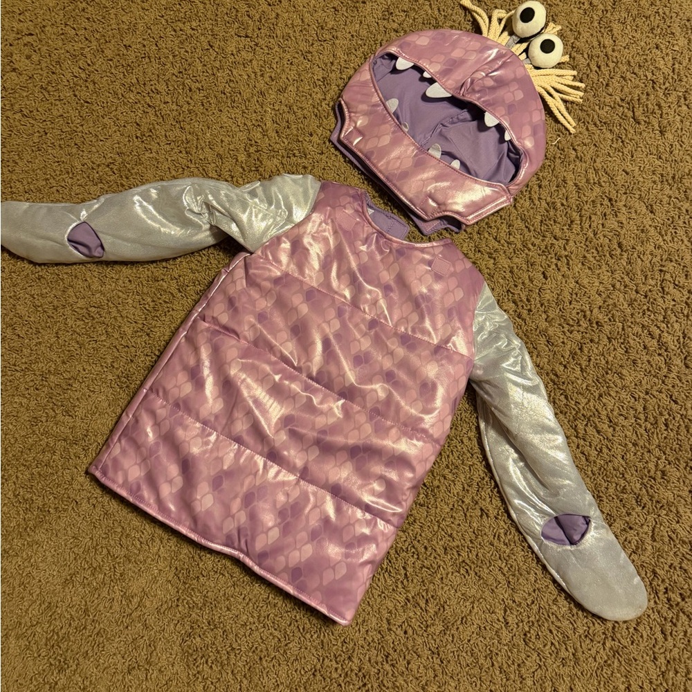 Disney Monsters Inc Pottery Barn Kids Boo Costume 4-6